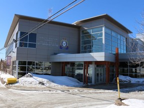 Timmins Police Service headquarters on Spruce Street South.

The Daily Press file photo