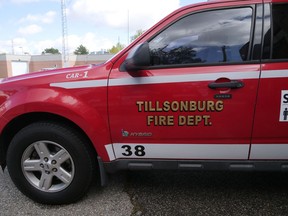 Tillsonburg Fire and Rescue Services. (Chris Abbott/Norfolk and Tillsonburg News)