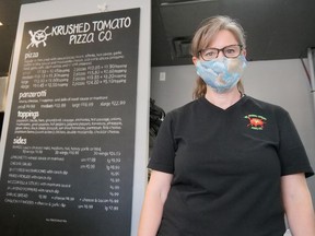 Krushed Tomato Pizza Co. is celebrating its third anniversary in Tillsonurg this month. Jennifer White opened the doors at 523 Broadway in October 2017. (Chris Abbott/Norfolk and Tillsonburg News)