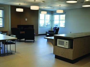 There's a new Adult Day Program area in the expansion to the Vulcan Community Health Centre.