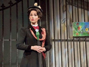 Kayla James, seen here as Mary Poppins at the Arts Club in Vancouver, will perform a virtual show at Theatre Woodstock called Home Grown. (Handout)