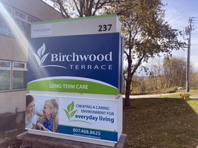 Birchwood Terrace has an active outbreak of COVID-19, provincial data shows.