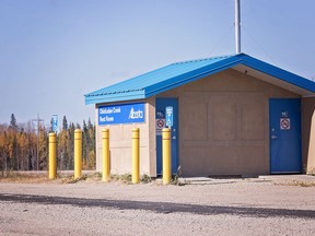 The Chickadee Creek rest stop is where 31-year-old Clayton Crawford was fatally shot by RCMP officers. It's located about 15 kilometres west of Whitecourt.
Brigette Moore