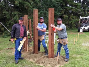 Foss and Sons helped with the Millet in Bloom Native Plant Project.