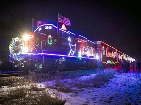 The CP Holiday Train will not be running along the tracks this year due to the COVID-19 pandemic.