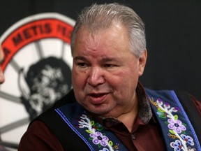 The Manitoba Metis Federation announced a plan to help Metis people purchase their first homes. This is MMF David Chartrand, in Winnipeg. Friday, February 15/2019