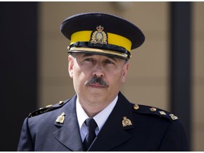 Dave Kalist, detachment commander of the Strathcona County RCMP. Local police will offer virtual conversations on Nov. 25 and 26 from 6:30-7:30 p.m. Postmedia File