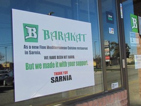 Lambton Public Health is investigating an outbreak of salmonella connected to the Barakat restaurant in Sarnia and Barakat food truck in Corunna.