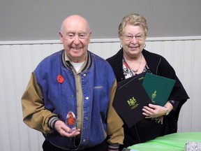 Elmer and Patti Covill run Augusta's Business of the Year. Wayne Lowrie/Recorder and Times