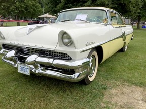 Monarch cars were always handsomely designed and well-appointed. An excellent example was on display in 2017 at the Sombra Optimist Club car show at Port Lambton, Ont. The 1956 Monarch Richelieu two-door coupe is owned by Murray Steel of Morpeth. Peter Epp photo