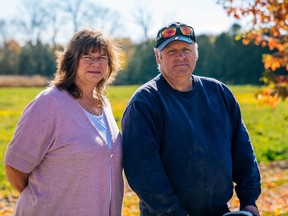 Tracy and Peter Gubbels, who are watermelon and squash farmers from Mt. Brydges, say they're not exactly sure how they managed to get through all the challenges they faced on their farm amid the COVID-19 pandemic. "We love each other, that helps," Peter said. Max Martin/Postmedia Network