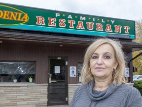 Effie Koutoupi owned the Gardenia Restaurant in Strathroy for 20 years before it closed in October. Koutoupi said it was difficult to say goodbye to her customers, but she no longer wanted to work 15-hour days at the restaurant on Metcalfe Street that opened in 1949. Mike Hensen/Postmedia Network