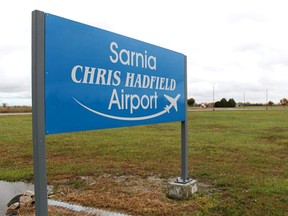 The City of Sarnia is looking for feedback from the community about the future of Chris Hadfield Airport. (File photo/Postmedia Network)