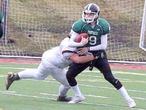 The Panthers held a big lead in their playoff game on Nov. 5, but couldn’t hold on for the fourth quarter in their 33-21 loss to Bellerose that ended their hopes of advancing to the provincial playoffs.