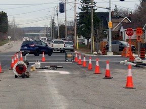 Work is expected to resume on Cassells Street from Shaw to the Bypass, Tuesday.
Nugget File Photo