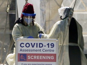 As of Nov. 11 Ontario is reporting a record high of 1,426 new COVID-19 cases today, and 20 new deaths due to the virus, bringing the total to 3,320. File photo