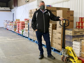 Jim Norman, president of the Delhi and District Chamber of Commerce, says the Help NorFarms program created early on in the pandemic was successful in helping get groceries to migrant workers in Norfolk. (ASHLEY TAYLOR)