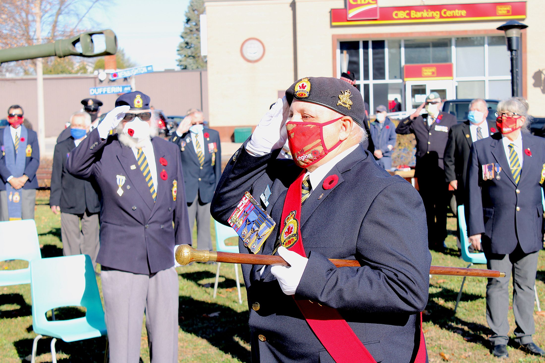 Leduc remembrance day ceremony 2024