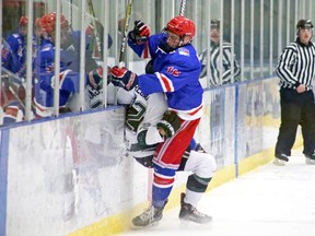 The Fort Saskatchewan AAA Rangers played the Sherwood Park Kings on Oct.17 at the JRC in Fort Saskatchewan. Photo Supplied via Twitter / Fort Sask U18 AAA Rangers