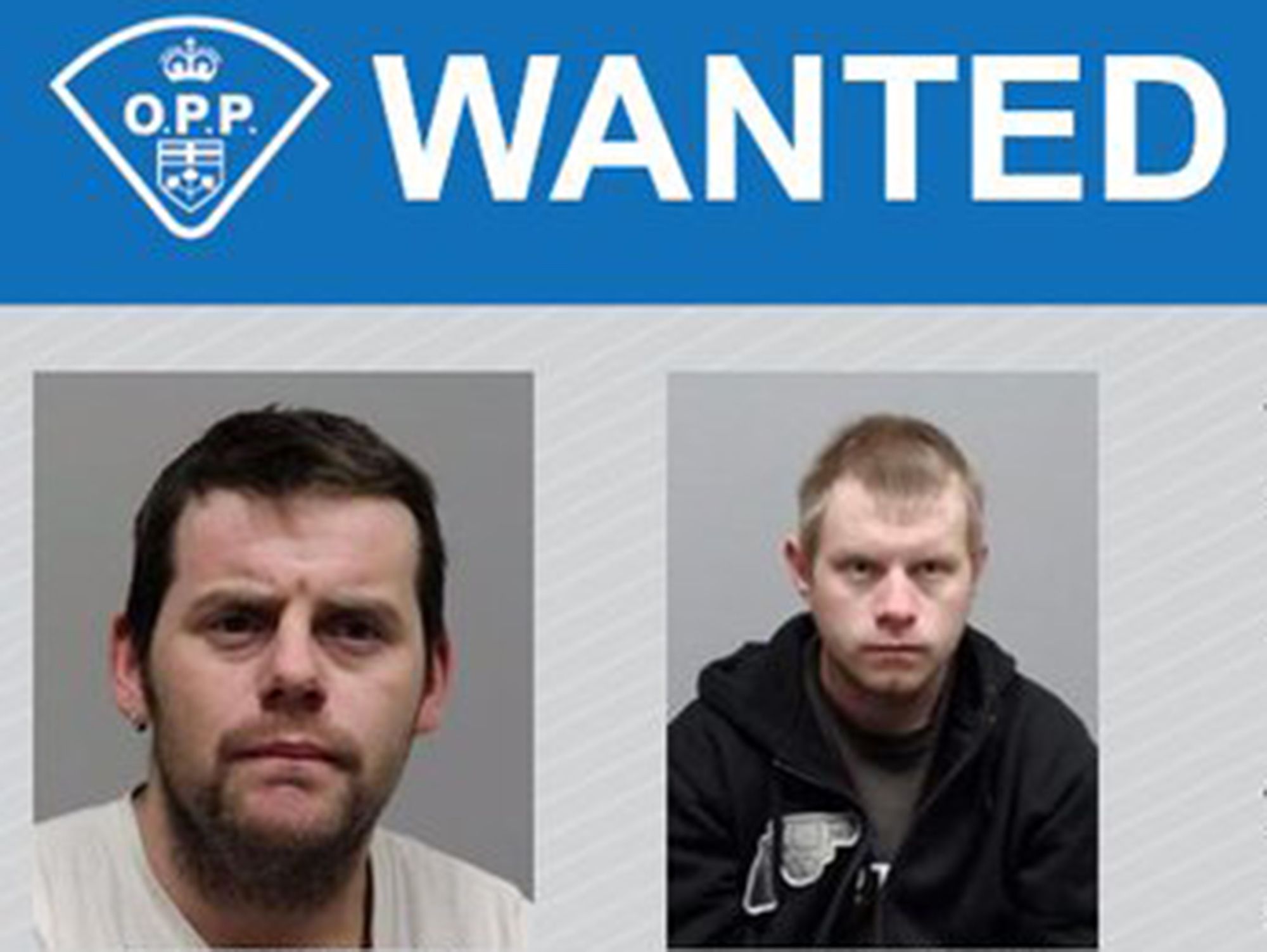 Two Men Wanted By Opp In Frontenac The Kingston Whig Standard