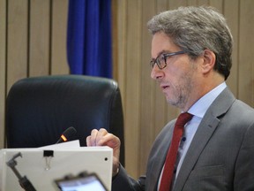 On Day 3 of budget deliberations, Mayor Rod Frank's motion to get the 2021 budget to a zero per cent tax increase received 7-2 support from council.  Lindsay Morey/New Staff