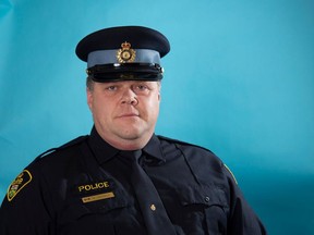 Marc Hovingh, a veteran OPP officer on Manitoulin, has died as a result of injuries sustained Thursday while responding to an incident near Gore Bay. OPP PHOTO