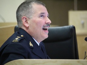 Dave Kalist, Detachment Commander of Strathcona County RCMP. On Wednesday, Nov. 18, Kalist provided a business case to council, in which the detachment is asking for more than $13.44-million contract in 2021.
Lindsay Morey/News Staff