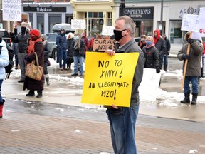 Much of the public outcry over a $400-million Chinese float glass plant proposed for an annexed parcel of land at the southwest corner of Stratford surrounds a provincial Minister’s Zoning Order many claim has subverted the normal democratic process and limited public input. (Galen Simmons/The Beacon Herald)