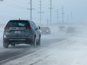 Huron OPP is asking drivers to be part of the solution to reduce the number of preventable collisions this winter. Poor driving behaviour such as speed that’s too fast for conditions – not poor weather or road conditions – is often the primary contributing factor in many winter crashes, they say. File photo/Postmedia Network