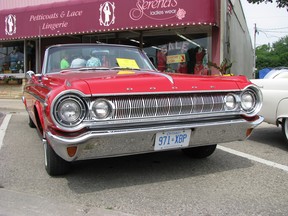 Jim and Angie Regnier own this 1964 Dodge Polara 500, on display at the car show in Blenheim a few years ago. Peter Epp