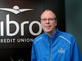 Steve Bolton, CEO of Libro Credit Union. File photo/Postmedia Network