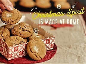 For sparkly festive cookies with crinkles on top, make a batch of Spicy Ginger Molasses Cookies. Ted tells how. (supplied by Crosby Molasses)