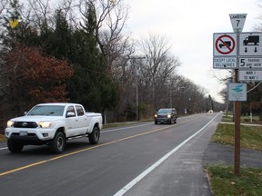 A section of Lakeshore Road in Sarnia, between Modeland Road and Blackwell Sideroad, has reopened after months of reconstruction. Paved shoulders have been added to the county road to make it safer for cyclists.