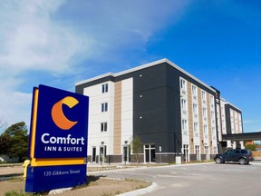 The Comfort Inn and Suites in Goderich was presented with the national award for 2020 Best New Entry in the category of New Build Mid-Market brands.KATHLEEN SMITH