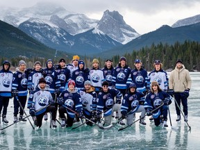 The AJHL Canmore Eagles reported their first COVID-19 case on Nov. 19 via their team website after a player initially felt sick after playing a game in Drumheller. Photo submitted.