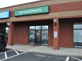 The new ServiceOntario office will be located at 691 Brookdale Ave., Unit F. Photo taken on Friday November 27, 2020 in Cornwall, Ont. Francis Racine/Cornwall Standard-Freeholder/Postmedia Network