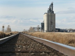 The Viterra- Calgary East grain facility is shown near Indus, AB, southeast of Calgary is shown on Tuesday, November 3, 2020.