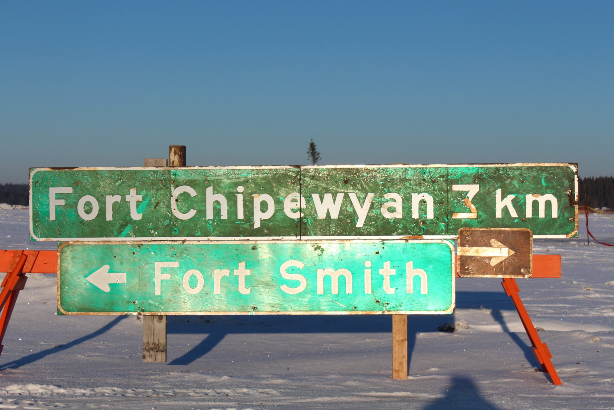 Winter road connecting Fort Chipewyan and Fort Smith won't be built