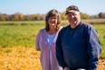 Tracy and Peter Gubbels, watermelon and squash farmers from Mt. Brydges, say they're not exactly sure how they managed to get through all the challenges they faced on their farm amid the COVID-19 pandemic. "We love each other, that helps," Peter said. (Max Martin/The London Free Press)