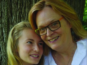 Anita Stewart was a culinary author, Canadian Food Ambassador, food activist and the creator of Food Day Canada. She is pictured with her granddaughter.