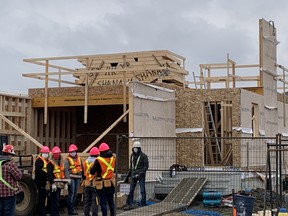 Habitat for Humanity's construction of a home in Edmonton’s Hollick Kenyon community is underway. The project is being supported by Dow and the Women Build fundraiser.