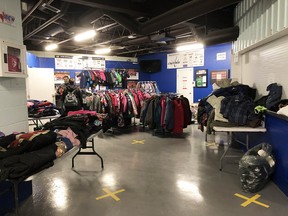 The coats and articles of clothing donated to Koats for Kids this year. (supplied photo)