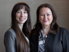 Shelby Forbes and Alison Smith are investment advisors at Smith & Associates Wealth Management in Kingston.