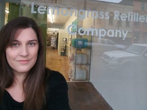Jennifer Cada is opening Lemongrass Refillery, a zero-waste bulk food and supply store, in Strathroy early December. (Supplied)