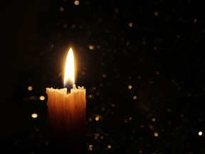 Those grieving the loss of a loved one are encouraged to light a candle at home while watching the Blue Christmas service online.

Not Released