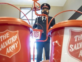 Capt. Peter Kim, of the Grande Prairie Salvation Army, said this year’s kettle campaign will be unique as, like the rest of the world’s daily routines, COVID-19 protocols are put in place. Kim said the annual fundraiser is still in desperate need of new volunteers in the 18-60 year old category to prevent volunteers who faithfully served in years past and are in at risk categories, can remain out of harm’s way. Photo taken Nov. 13, 2020.