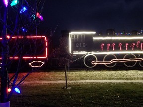 The #219 Candy Cane Express rolls into the Northern Ontario Railroad Museum and Heritage Centre next month. Supplied