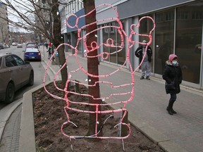 It's beginning to look a lot like Christmas with all the lights and decorations displayed throughout the downtown in Sudbury, Ont. on Monday November 30, 2020.