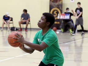 Participants in the Sudbury Five 3 on 3 Shooting League converged on the Sudbury YMCA for Week 4 action in Sudbury, Ontario on Saturday, November 14, 2020.