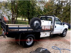 The Parkland RCMP are asking the public for assistance in locating this stolen  vehicle and trailer.